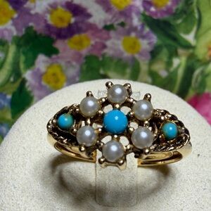 Vintage Avon Sweetheart  Ring 1973